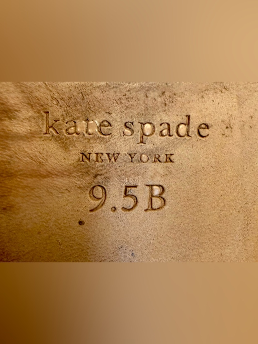 Kate Spade Navy Amour Pom Pom Slide Sandals Suede Flat Slip-On. Size 9.5 - Picture 9 of 10